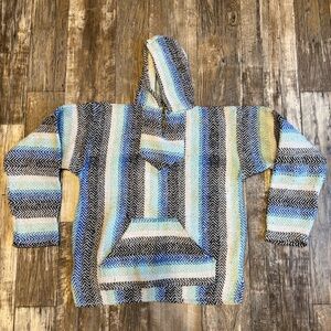 Baja Joe Ron John Surf Shop Hoodie Sweatshirt Men's Medium Surf Beach Pullover